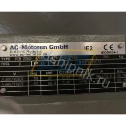 Электродвигатель FCM225S-4/HEB5 AC-Motoren GmbH, 37 кВт
