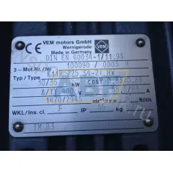 Электродвигатель K11R225S4-2B3 VEM, 35 кВт