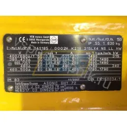 Электродвигатель K21R315LX4B3 VEM, 315 кВт