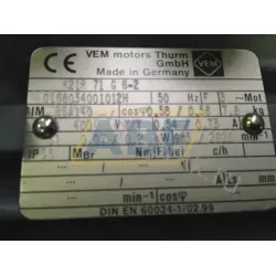 Электродвигатель K21R71G6-2B3 VEM, 0,2 кВт
