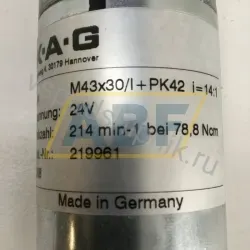 Электродвигатель M43X30I24VPK42I14 Kahlig Antriebstechnik