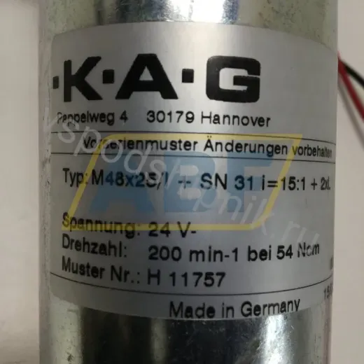 Электродвигатель M48X25I24VSN31I15 Kahlig Antriebstechnik