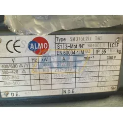 Электродвигатель SM315L2LLNSB3 Almo, 160 кВт