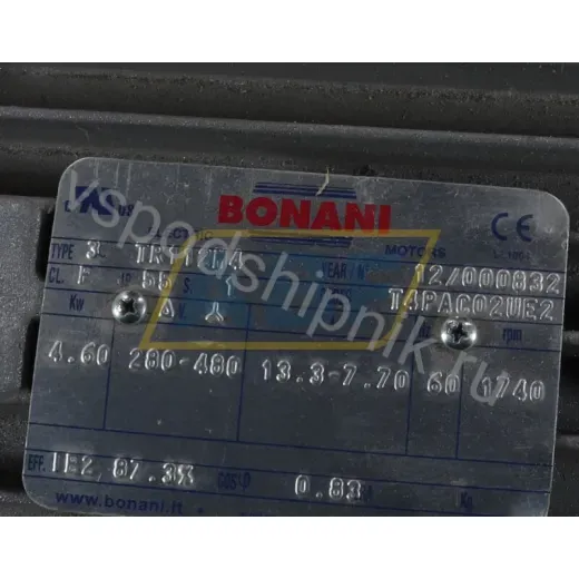 Электродвигатель TR112M4-B14 Bonani TR112M4-B14 Bonani, 4,6 кВт