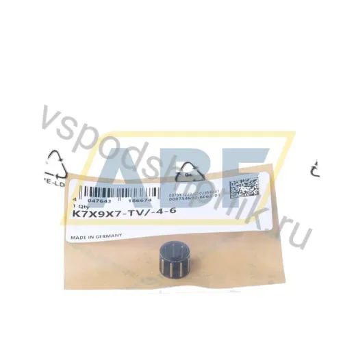 Сепаратор с игольчатыми роликами K7X9X7-TV/-4-6 INA