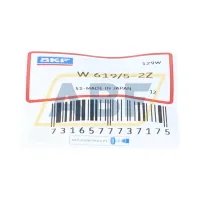 Подшипник шариковый из нержавеющей стали W619/5-2Z SKF