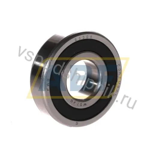 Подшипник шариковый из нержавеющей стали S6305.2RSR.W203B FAG 25×62×17 мм