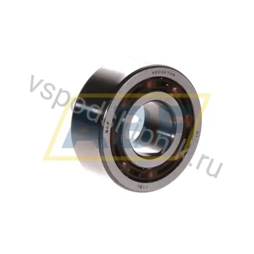 Подшипник шариковый радиальный двухрядный 4203ATN9 SKF 17×40×16 мм