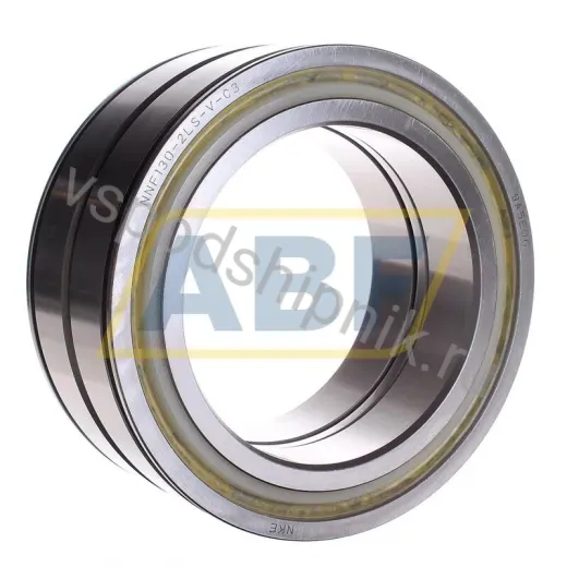Подшипник роликовый цилиндрический двухрядный NNF130-2LS-V-C3 NKE