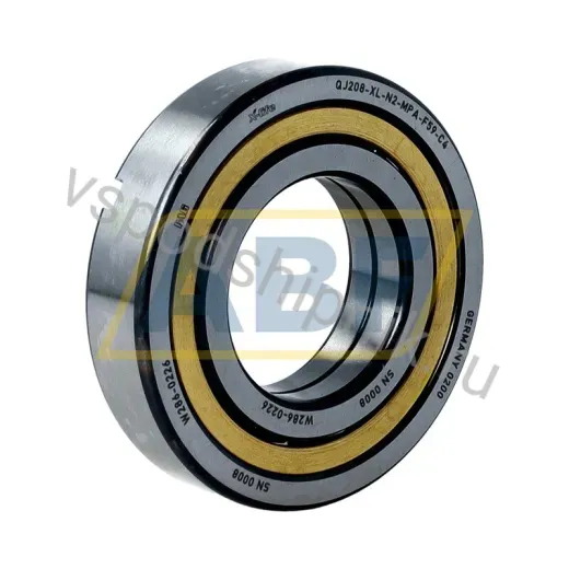 Подшипник шариковый с четырёхточечным контактом QJ208-XL-N2-MPA-F59-C4 FAG