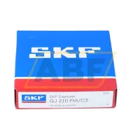 Подшипник шариковый с четырёхточечным контактом QJ210MA/C3 SKF