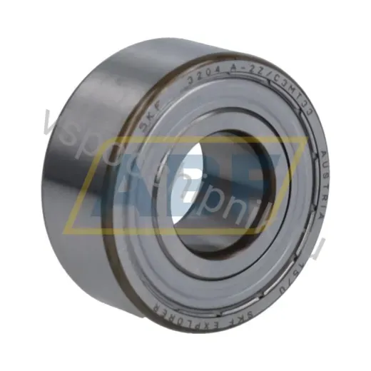 Подшипник шариковый радиально-упорный двухрядный 3204A-2Z/C3MT33 SKF 20×47×20.6 мм