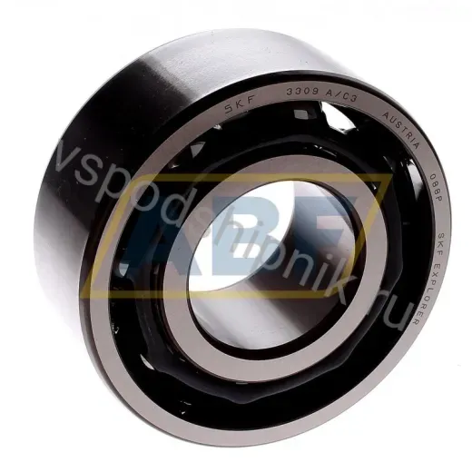 Подшипник шариковый радиально-упорный двухрядный 3309/C3 SKF 45×100×39.7 мм