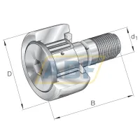 Ролик опорный на оси KR22X NMT INA