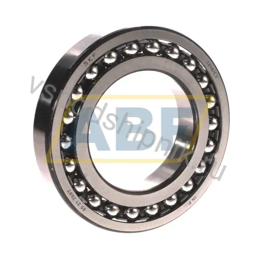 Подшипник шариковый самоустанавливающийся двухрядный 1216/C3 SKF 80×140×26 мм