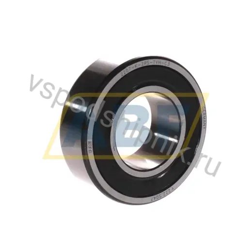Подшипник шариковый самоустанавливающийся двухрядный 2207-2RS-K-TVH-C3 FAG
