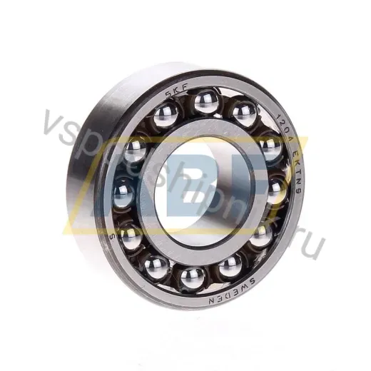 Подшипник шариковый самоустанавливающийся двухрядный 1204EKTN9 SKF 20×47×14 мм