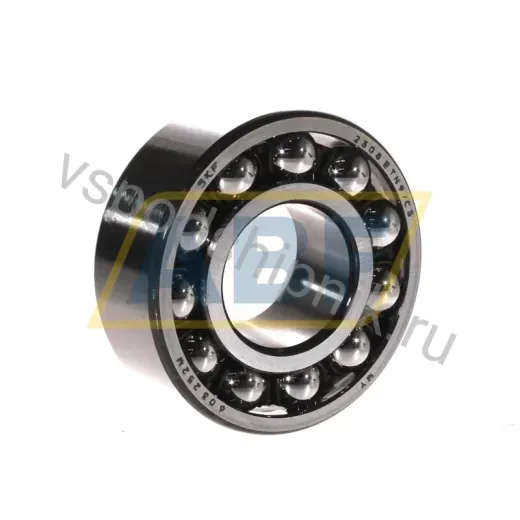 Подшипник шариковый самоустанавливающийся двухрядный 2308ETN9/C3 SKF 40×90×33 мм