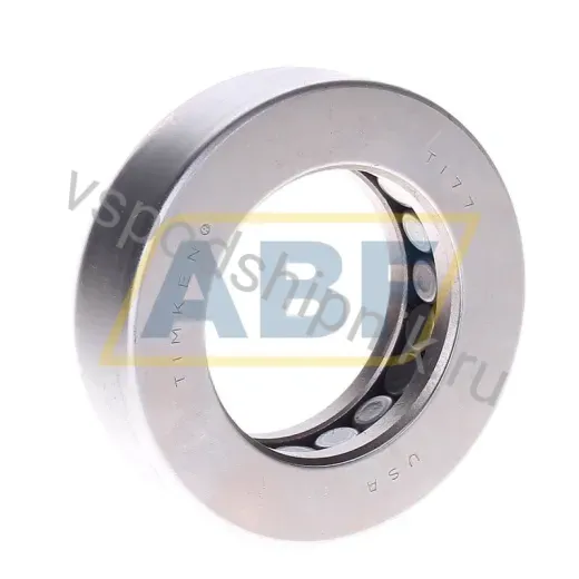Подшипник упорный роликовый конический одинарный T177 Timken 45×73×20 мм
