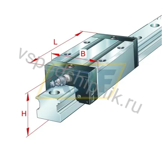 Модуль линейного подшипника скольжения KWSE20-HL-G3-V0 INA