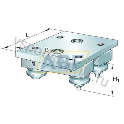 Деталь линейного подшипника LFDL32-B-E55EB INA