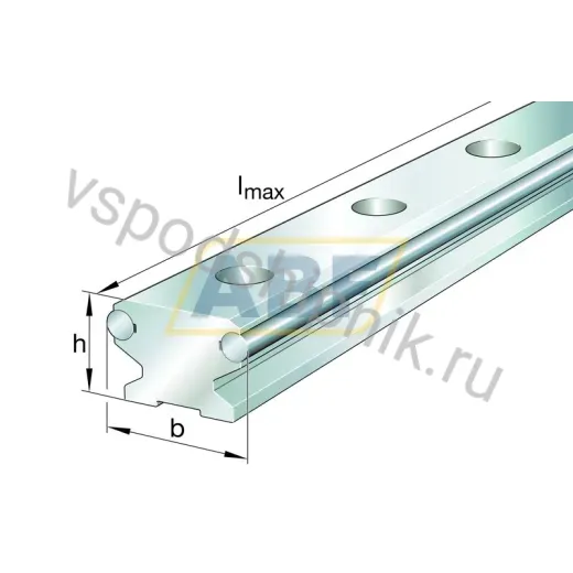 Деталь линейного подшипника LFS52X4000-EE-0020-EWL INA