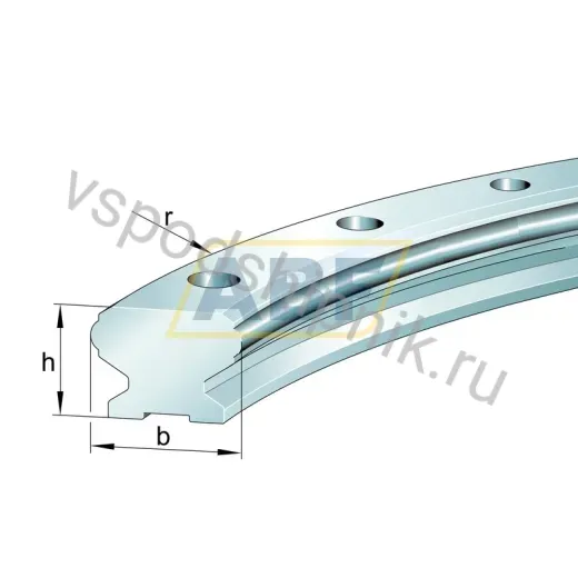 Деталь линейного подшипника LFSR52-150/360-ST INA