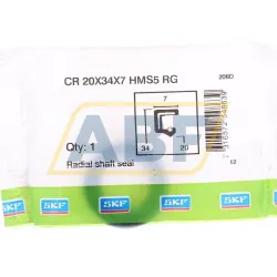 Ремкомплект оси / уплотнение CR CR20X34X7HMS5RG SKF