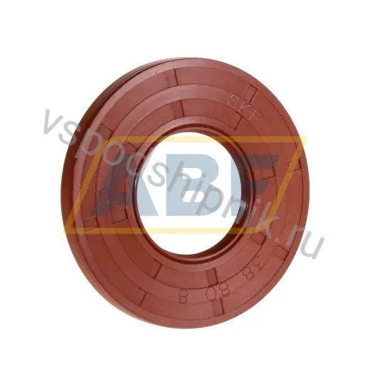 Манжета резиновая двухкромочная с пружиной 38X80X8HMSA10V SKF