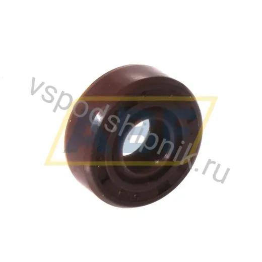 Манжета резиновая двухкромочная с пружиной 8X19X7AS/FPM SOG