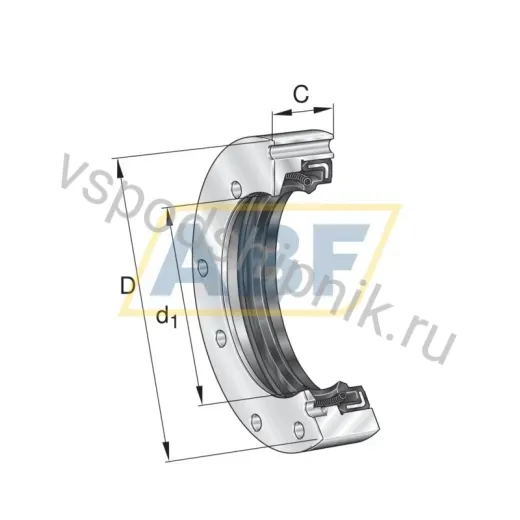Уплотнение DRS75185 INA