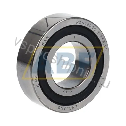 Подшипник шариковый радиально-упорный однорядный HSS7003C.T.P4S.UL FAG 17×35×10 мм