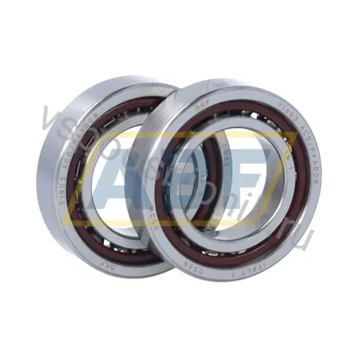Подшипник шариковый радиально-упорный однорядный 71903ACD/P4ADGB SKF 17×30×14 мм