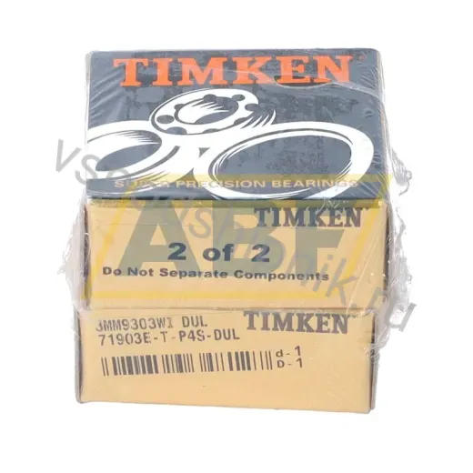 Подшипник шариковый радиально-упорный однорядный 3MM9303WICRDUL Timken
