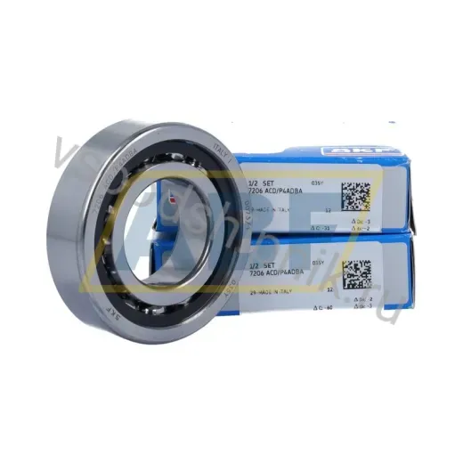 Подшипник шариковый радиально-упорный однорядный 7206ACD/P4ADBA SKF 30×62×32 мм