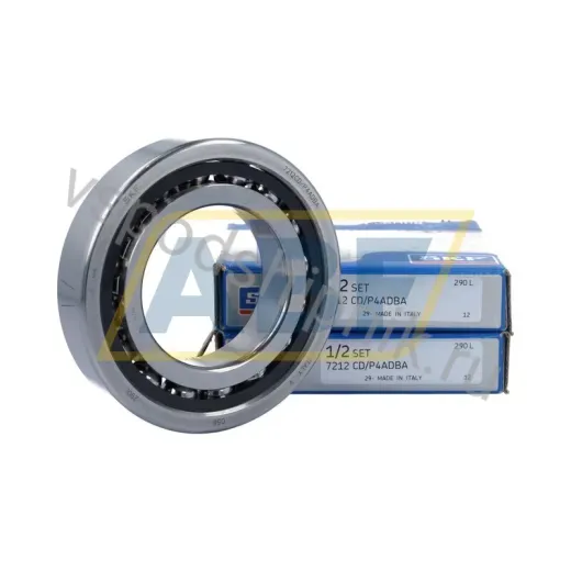 Подшипник шариковый радиально-упорный однорядный 7212CD/P4ADBA SKF 60×110×44 мм