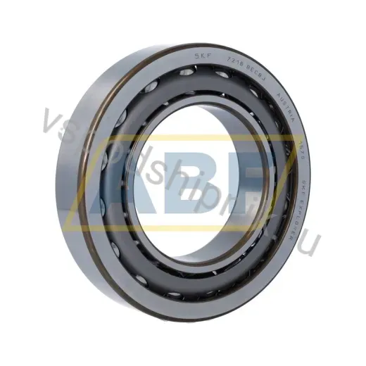 Подшипник шариковый радиально-упорный однорядный 7218BECBJ SKF 90×160×30 мм