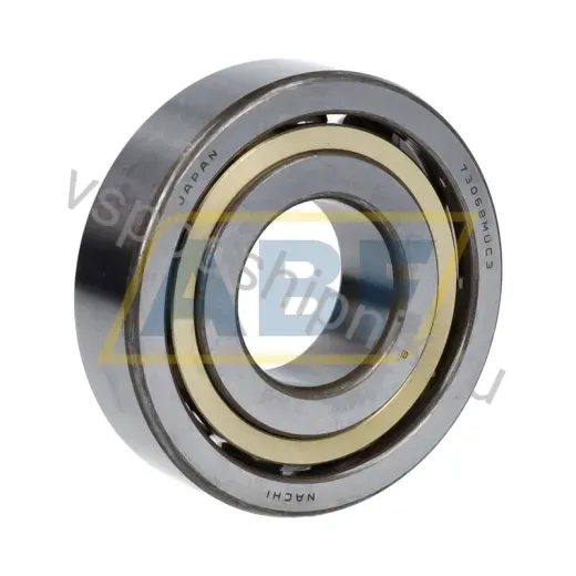 Подшипник шариковый радиально-упорный однорядный 7306BM U C3 Nachi