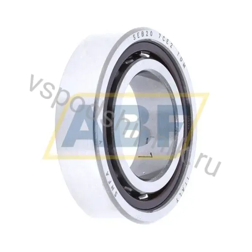Подшипник шариковый радиально-упорный однорядный SEB20 7 CE2 DM SNFA