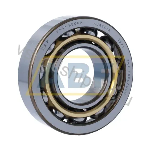 Подшипник шариковый радиально-упорный однорядный 7311BECCM SKF 55×120×29 мм