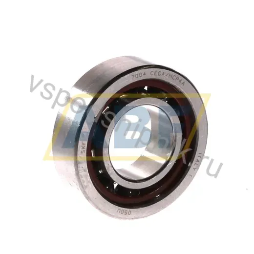 Подшипник шариковый радиально-упорный однорядный 7004CEGA/HCP4A SKF 20×42×12 мм