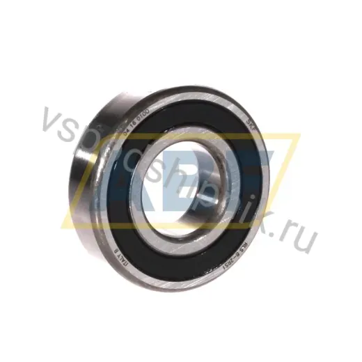 Подшипник шариковый радиальный однорядный RLS8-2RS1 SKF