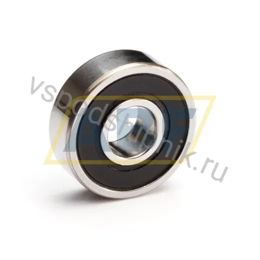 Подшипник шариковый радиальный однорядный 608 2RS Sapporo Bearings 8×22×7 мм