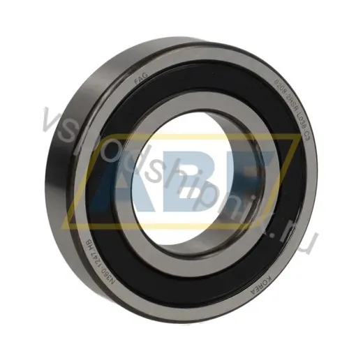 Подшипник шариковый радиальный однорядный 6208-2RSR-L038-C3 FAG
