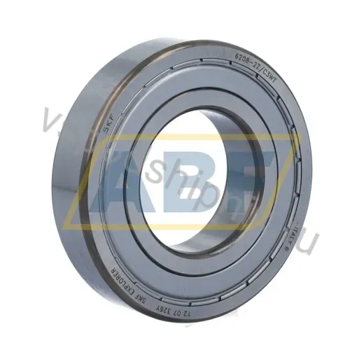 Подшипник шариковый радиальный однорядный 6208-2Z/C3WT SKF 40×80×18 мм