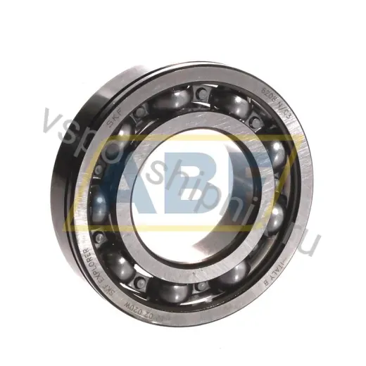 Подшипник шариковый радиальный однорядный 6208N/C3 SKF