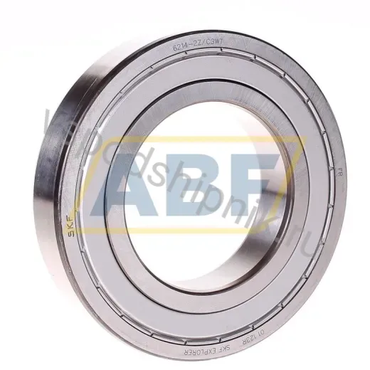Подшипник шариковый радиальный однорядный 6214-2Z/C3WT SKF 70×125×24 мм