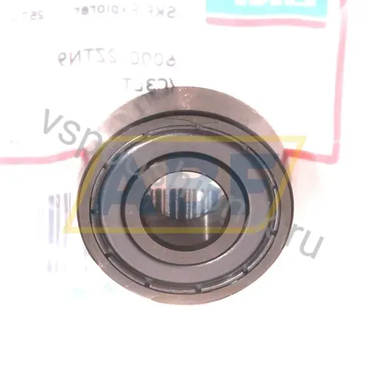 Подшипник шариковый радиальный однорядный 6000-2ZTN9/C3LT SKF 10×26×8 мм