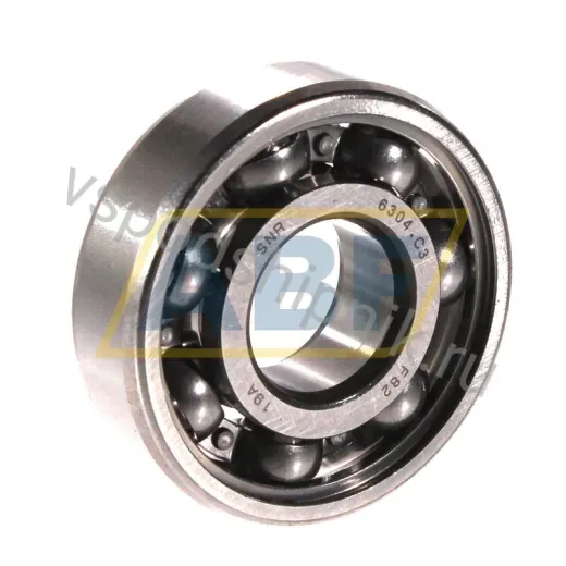 Подшипник шариковый радиальный однорядный 6304.C3 SNR