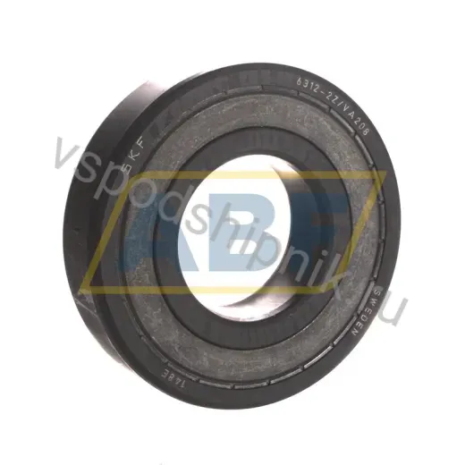Подшипник шариковый радиальный однорядный 6312-2Z/VA208 SKF 60×130×31 мм